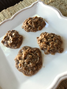 chocolate peanut butter oatmeal no-bake cookies